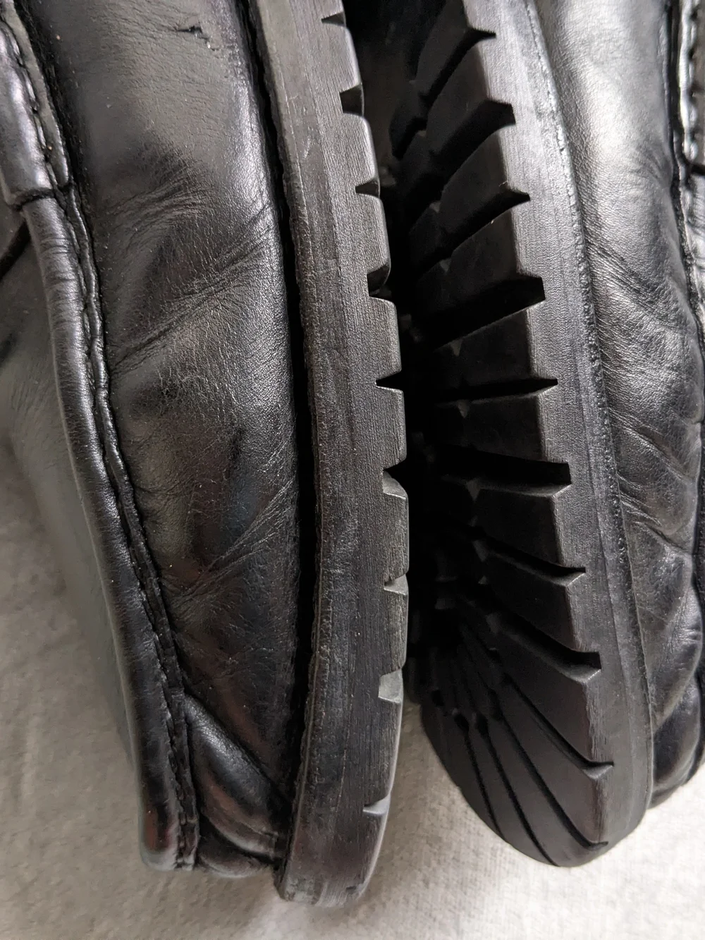 Gucci Horsebit Loafers Black Leather Men 11.5 US